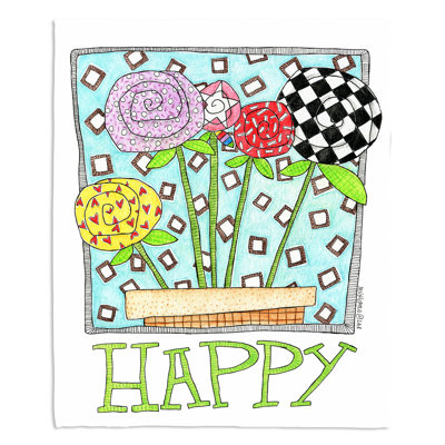  Couverture Happy Flowers