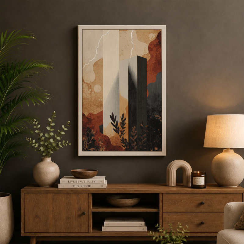 Print, 24x16 - 61.0 x 40.6 cm, Taupe Border