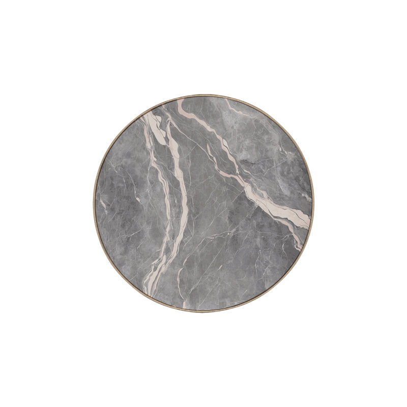 Machine Washable Beige Area Rug, Round 8'