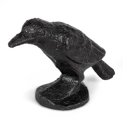 Figurine petit corbeau debout