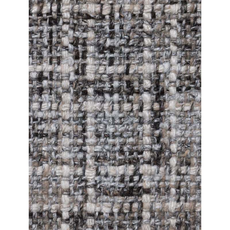 Struttura Rectangle Area Rug in Natural Charcoal/Beige, Rectangle 5' x 8'