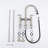 Bridge Kitchen Faucet With Pull-Down Sprayhead In Spot-117241166