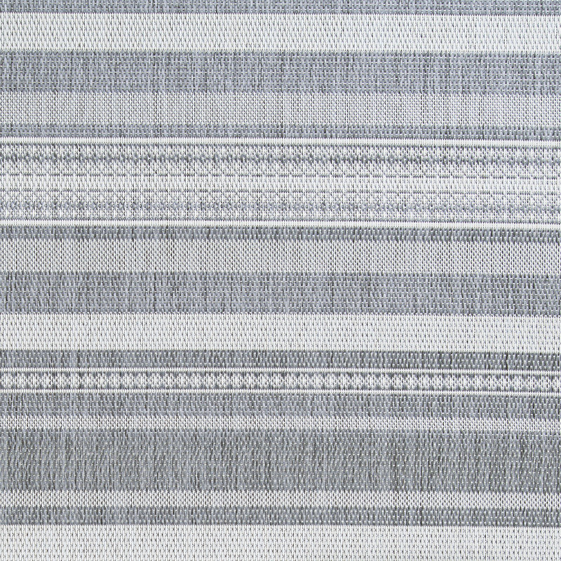 Fierce Alhambra Beige-Gray Indoor/Outdoor Area Rug, Rectangle 8'6" x 13'