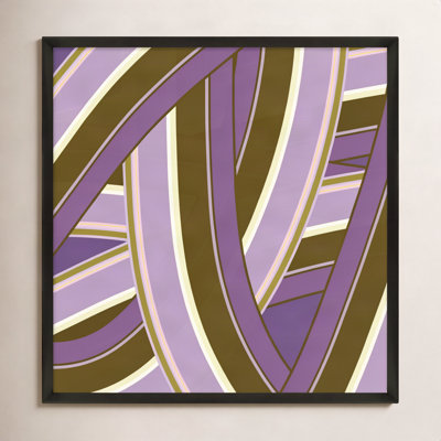 Zackary "Lavender Twist" Print by Jacques Pilon