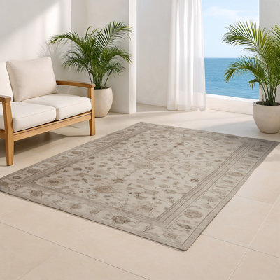 Tapis turc intérieur / extérieur beige