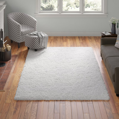 Tapis noir de jais Santoshi