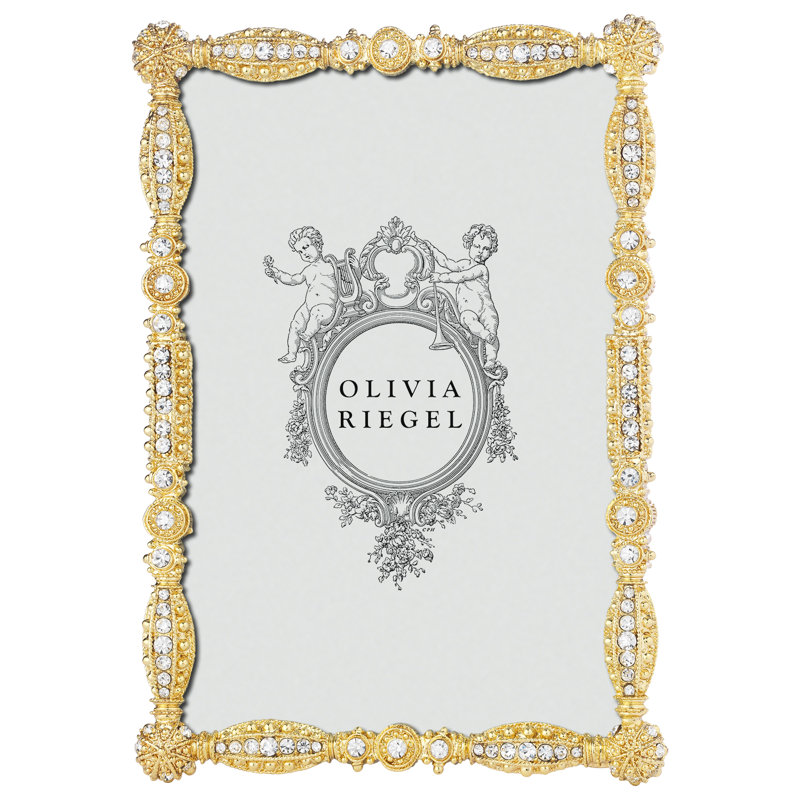 Asbury Metal Picture Frame, Gold, 4" x 6"