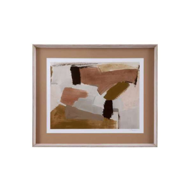 Almondine II, reproduction encadrée