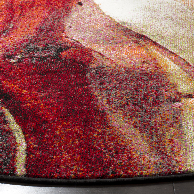 Chaena Performance Abstract Rug, Round 11'