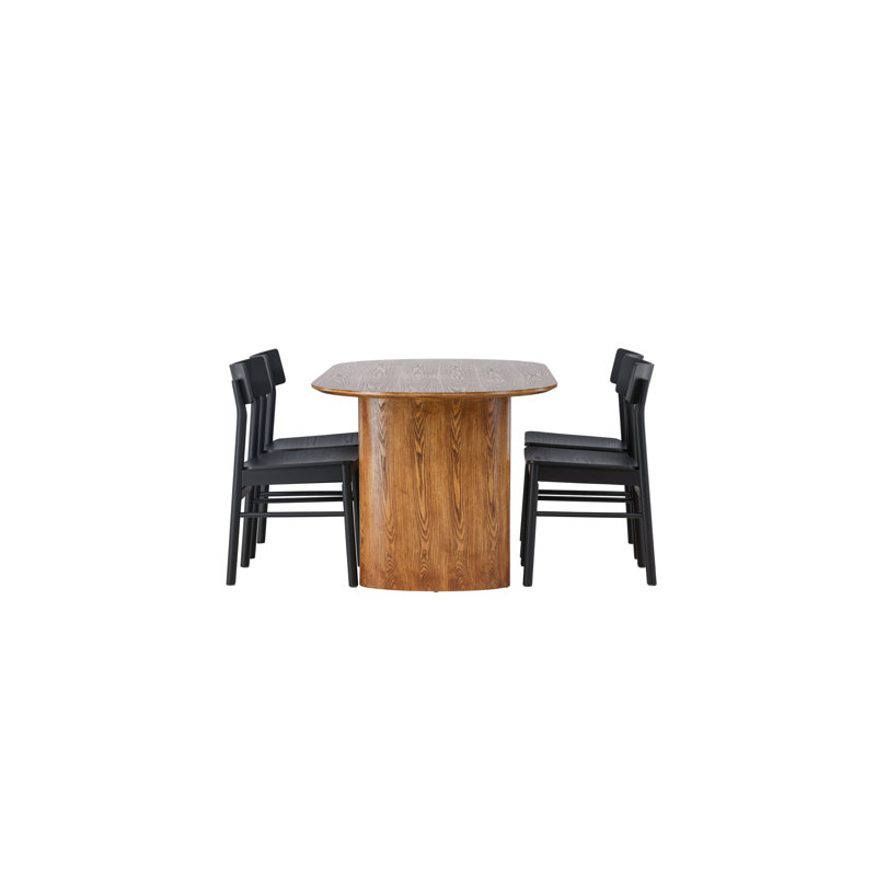 Portia 4 - Person Dining Set, Beige