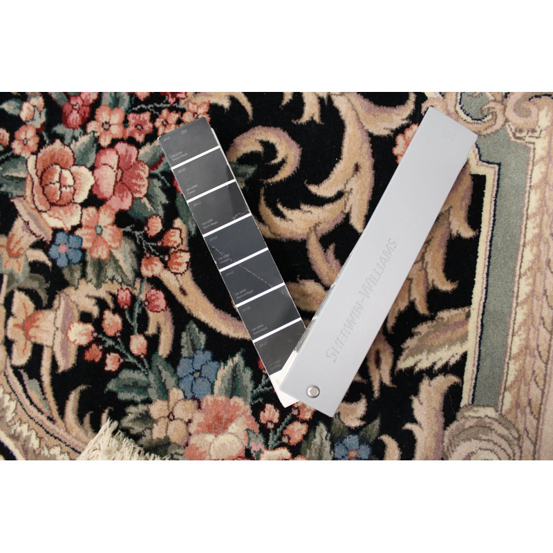9'X12' Oriental Area Rug in Black