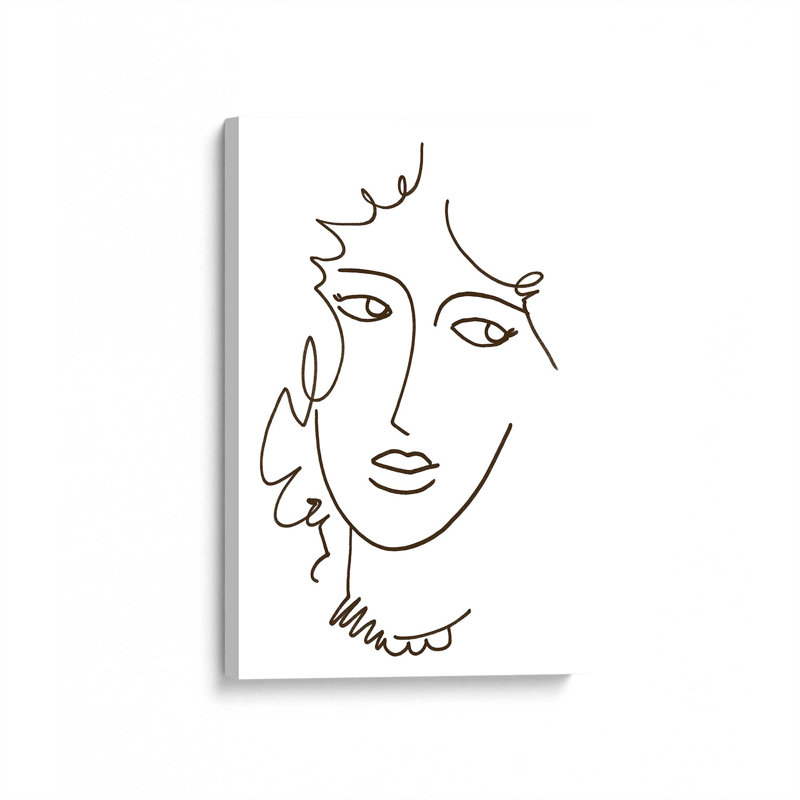 «Signature Style II» par June Erica Vess, reproduction d'art sur toile, H 16 po x l 12 po