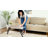 Performance Ornate Traditional Vintage Blue/Gray/Ivory Waterproof Rug-2068495004