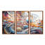 «Swirling Architecture Blue Spheres», ensemble de reproductions d'art géométriques murales-1696494267-1696494266