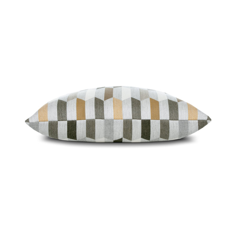 Chiseled Outdoor Square Sunbrella® Pillow Cover & Insert, 22"H x 22"W