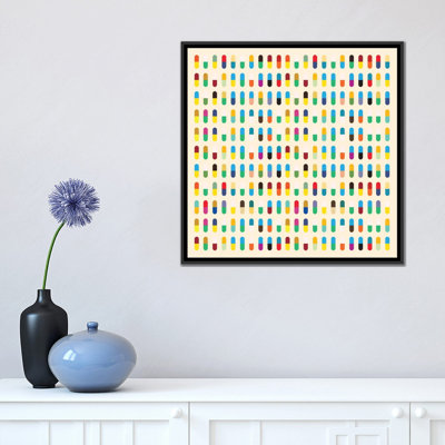 « modern 10 capsules souvenirs », impression sur toile