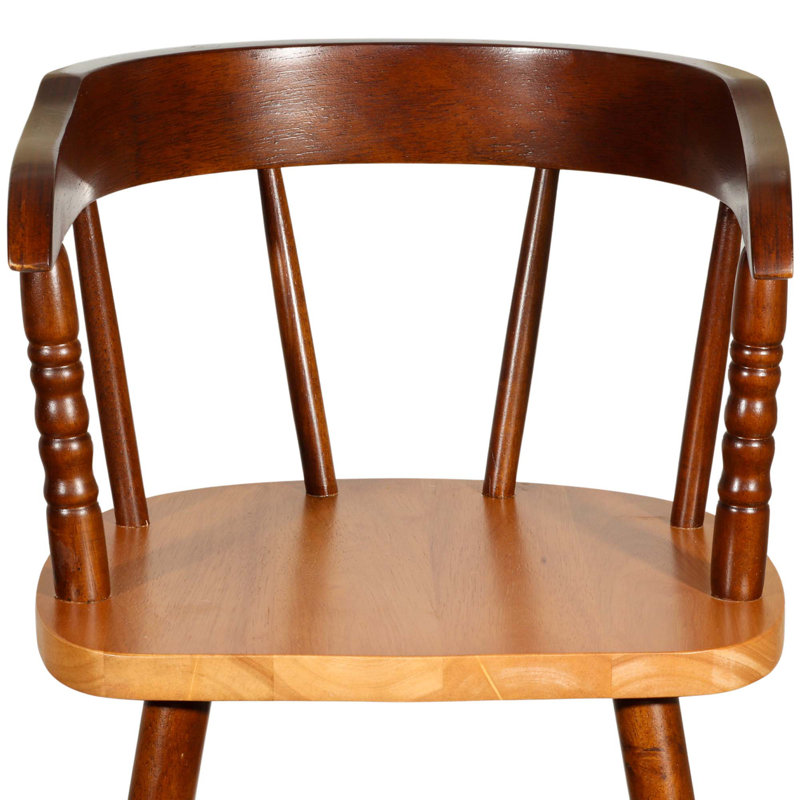 Fauteuil blanc pour enfant Whitewood Industries, Espresso cannelle