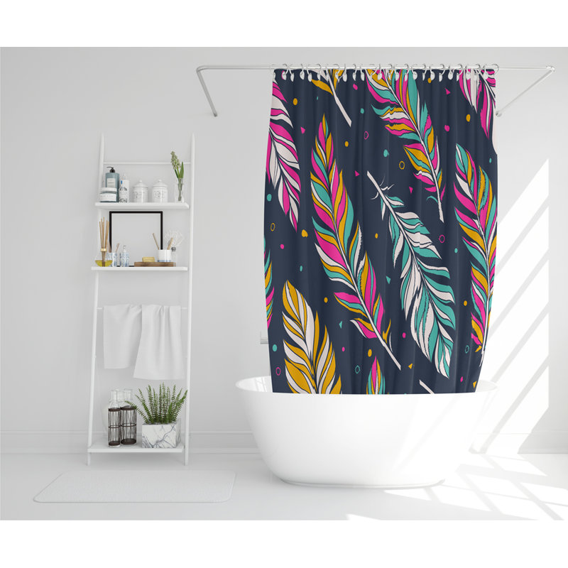 Broten Polyester Shower Curtain Set