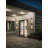 Omarie Outdoor Wall Sconce in Black