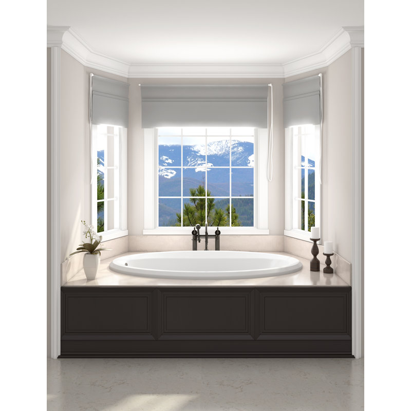 Signature® 60" x 42" Drop In Bathtub, White