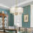 4-Light Natural Capiz Shell Drum Chandelier-517692962