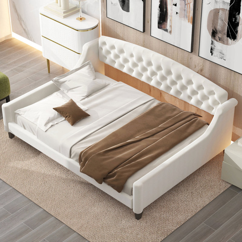 Lit de jour Modern Luxury, Lit double, Beige