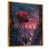 Toile avec cadre flottant or