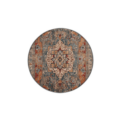 Machine Washable Brown Area Rug