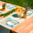 Polyester Abstract Rectangle Placemat
