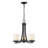 Arie 3-Light Steel Dimmable Chandelier-1384325461