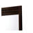 Panang Mahogany Finish Mirror