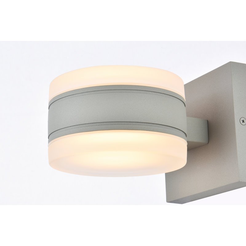 Dale LED Wall Light, Silver