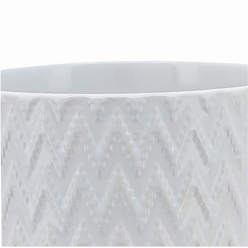 PLATEAU 5 "AVEC SUPPORT CHEVRON, BLANC