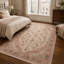 Vintage Look Cotton and Chenille Flatweave Area Rug-1020751958