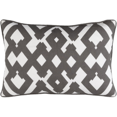 Belford Geometric Linen Throw Pillow