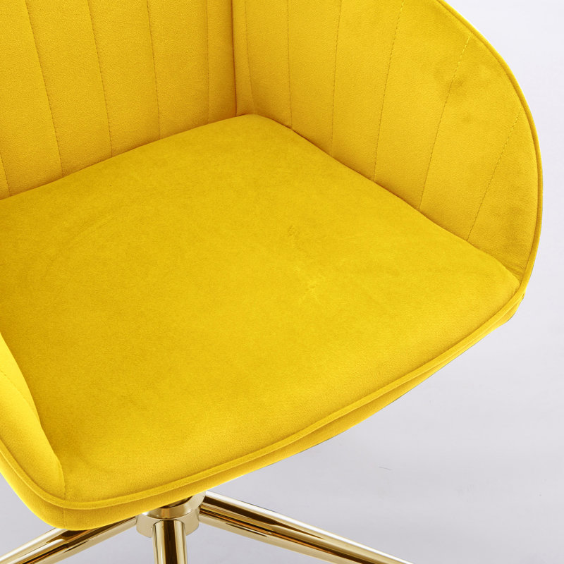 Chaise de bureau TY, Doré