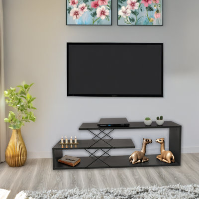 3 Tiers Minimalist TV Stand For Tvs Up To 50''