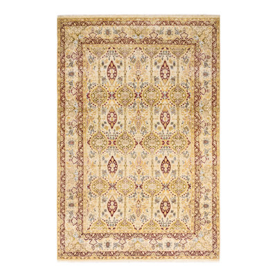 Classic One-of-a-Kind 6' 2" X 9' 2" Hand Knotted Area Rug