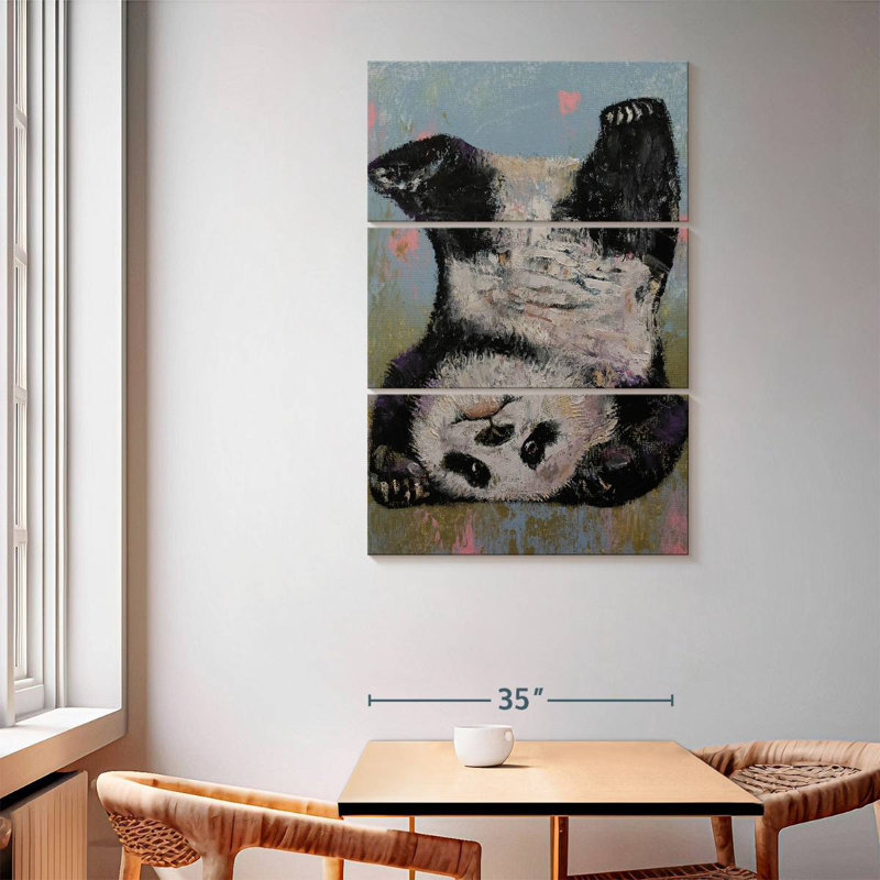 Brampt Panda Headstand, 65" H x 42" W