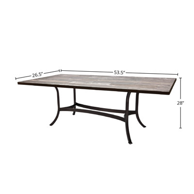 Outdoor Rectangle Dining Table
