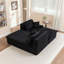 Canapé-lit rembourré avec coussin et coussins moelleux-346023552
