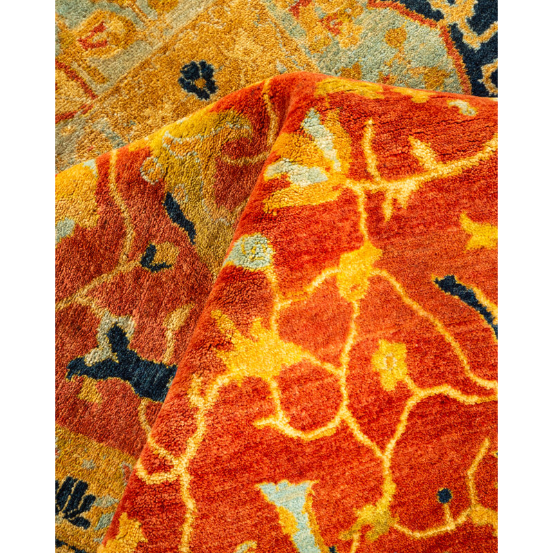 Classic One-of-a-Kind 6' 0" X 9' 0" Hand Knotted Area Rug