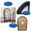 Farrington Wood Flat Wall Mirror-62619454