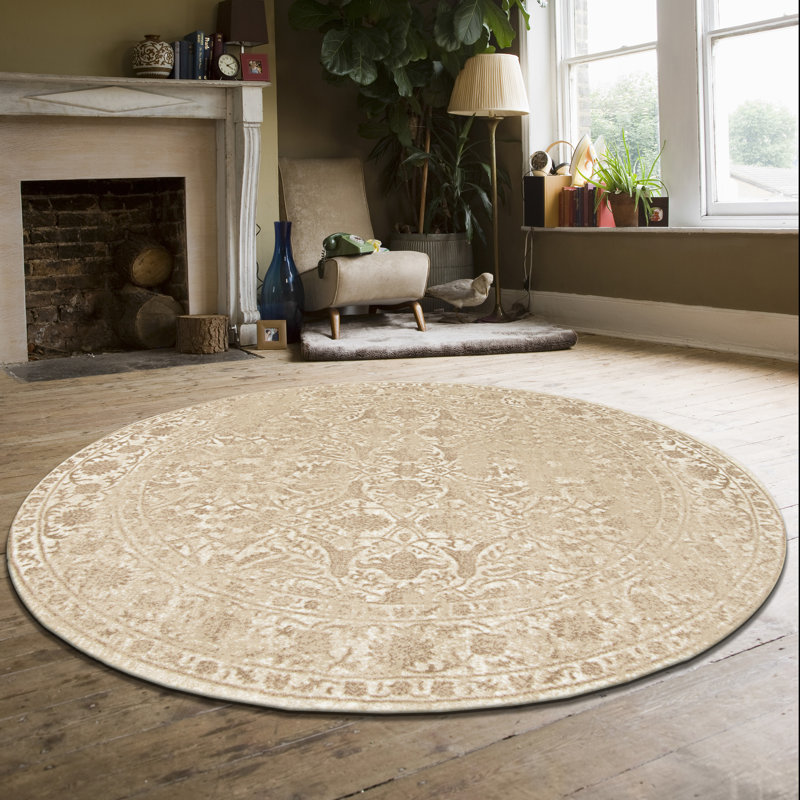 Benson Oriental Indoor Rug, Round  5'3