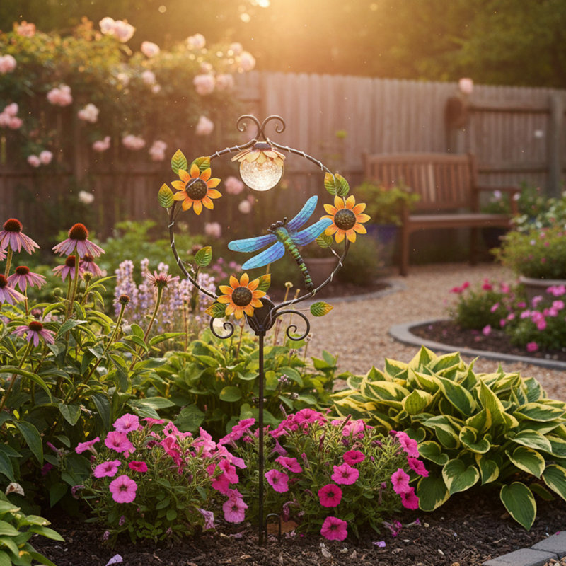 Piquet de jardin solaire solaire