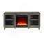 Console 70 po avec foyer et chauffage
