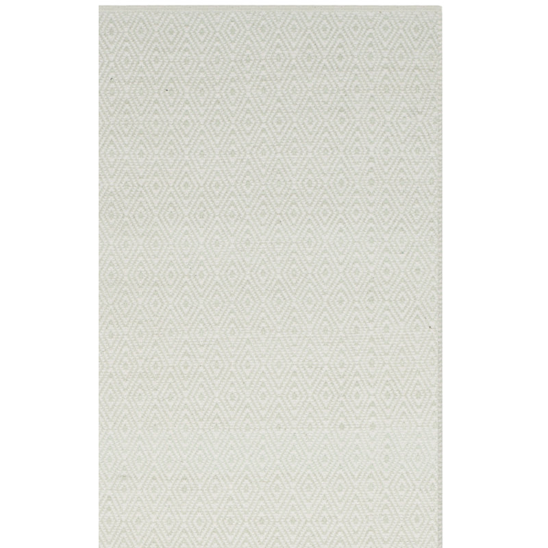 Dryden Hand Woven Cotton Geometric Rug, Runner 2'3" x 8'
