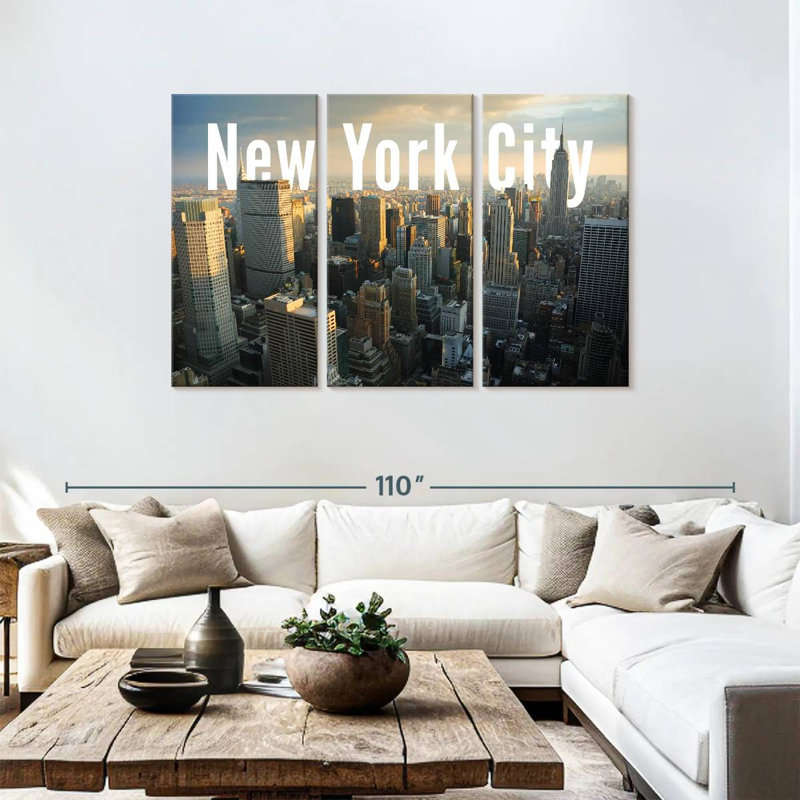 Sireci New York Vibes, 48" H x 74" W