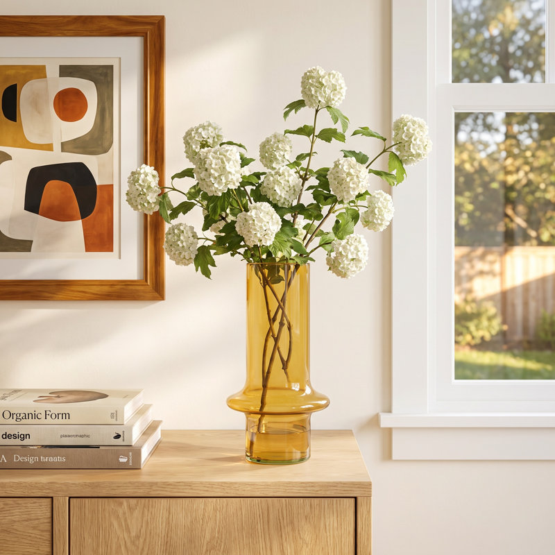 Tall Recycled Glass Vase