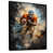 Black Floater Framed